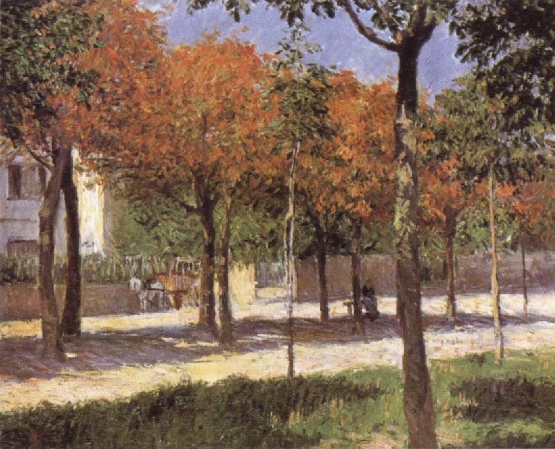 Gustave Caillebotte Square at Argenteuil